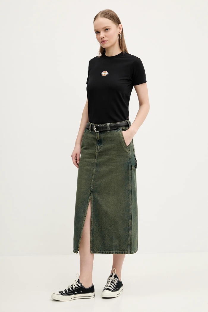Jeans krilo Dickies DK0A866SK571 zelena SS25