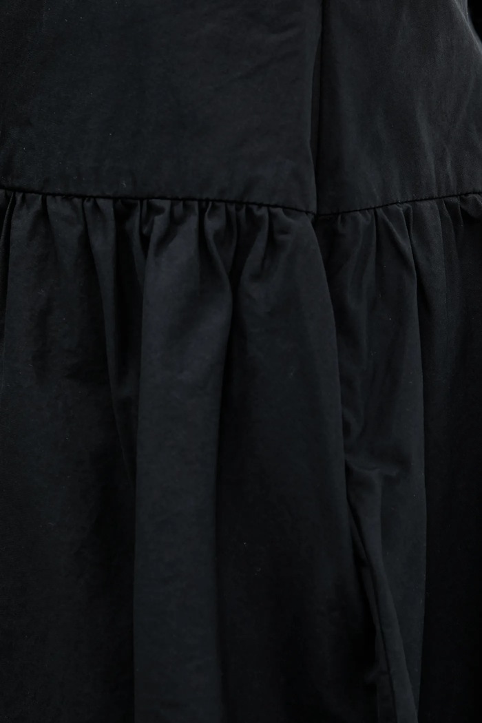 Bavlnená sukňa Abercrombie & Fitch KI143.5062.900 čierna