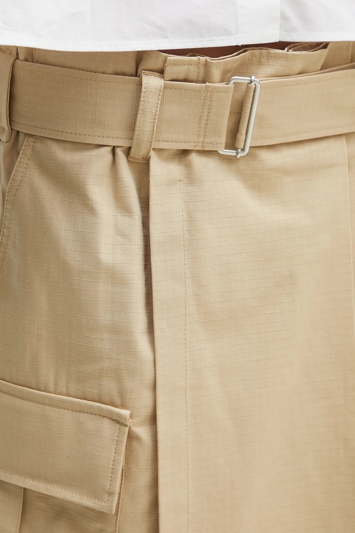 Kenzo cotton skirt beige FF52JU2989DL.11
