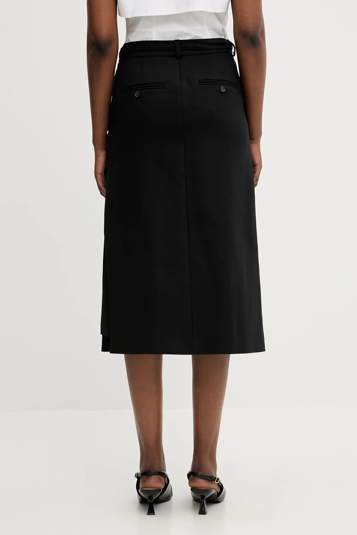 Ρούχα Φούστα Sportmax Garbo 2512101022600 μαύρο