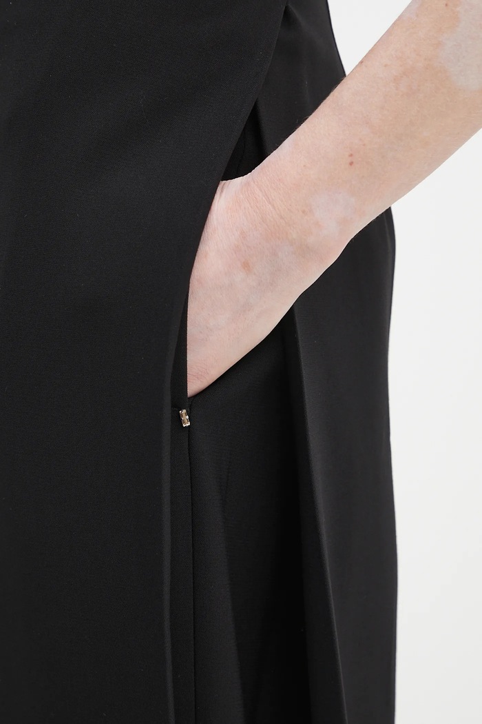 Sportmax pantaloni Adelchi1234 negru 2512131013600