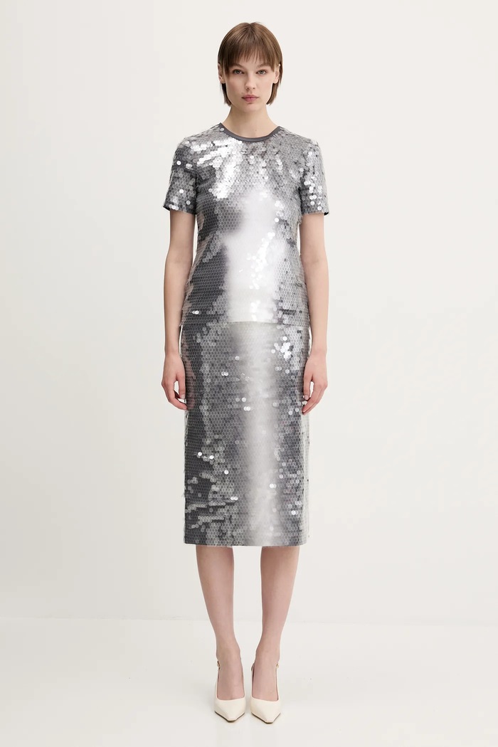 Suknja Sportmax Toano 2512771022600 crna