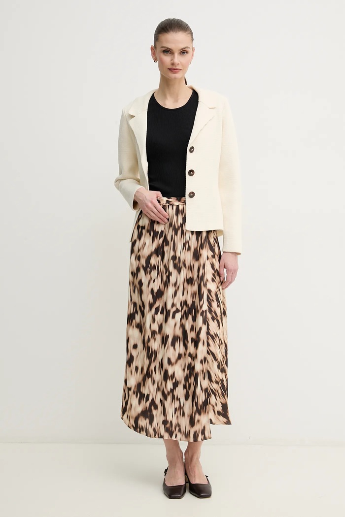 Suknja Pedro del Hierro 7599296 bež SS25