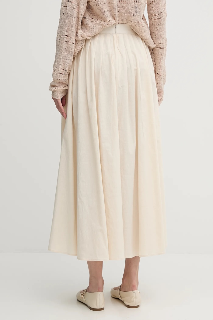 Odzież Pedro del Hierro spódnica 7599300 beżowy