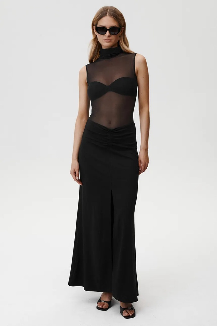 Undress Code spódnica Eclipse 889 czarny AW25