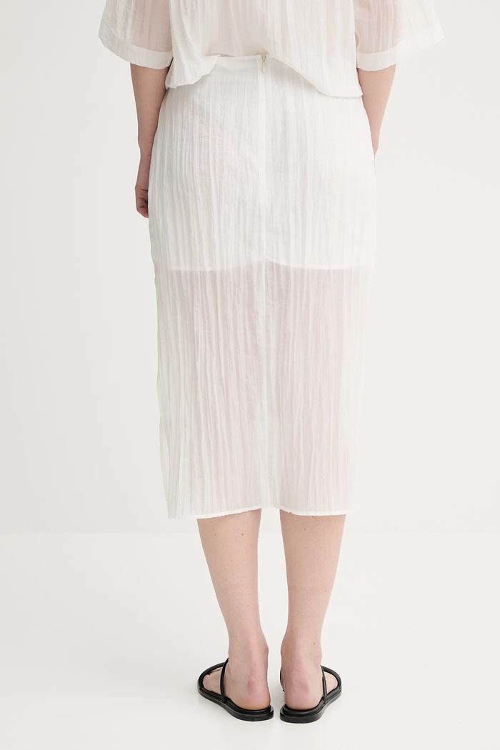Oblačila Krilo Filippa K 31762.FK bela