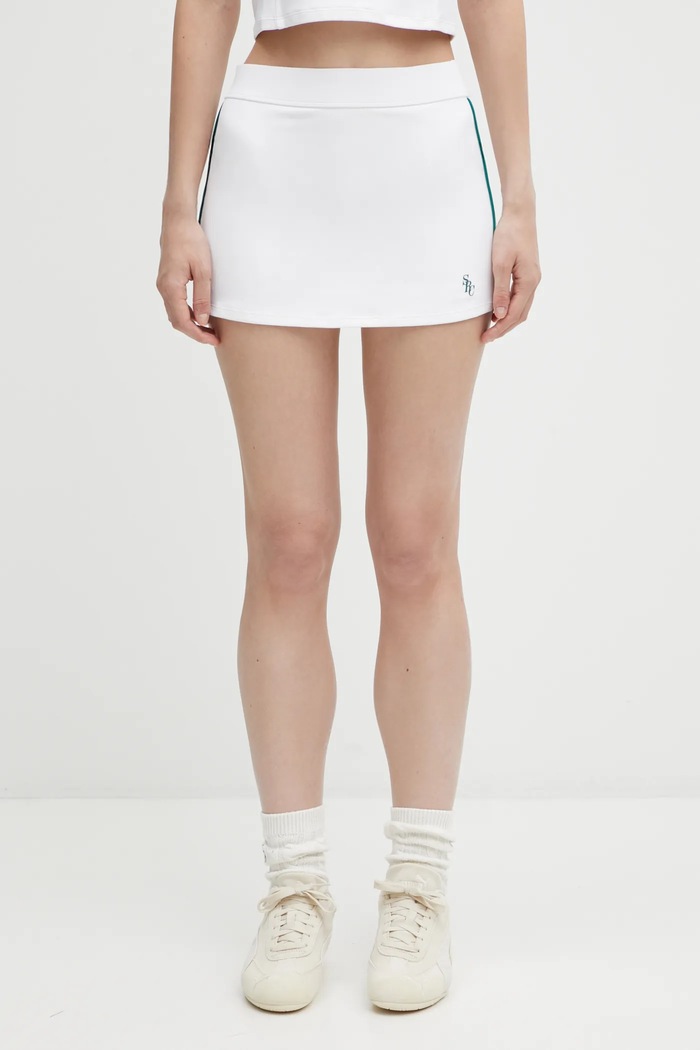 Suknja Sporty & Rich Src Court s elastinom bijela SK004621302WH27