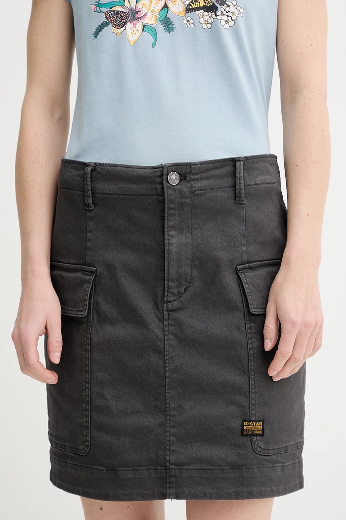 Jeans krilo G-Star Z elastanom siva D25235.C106