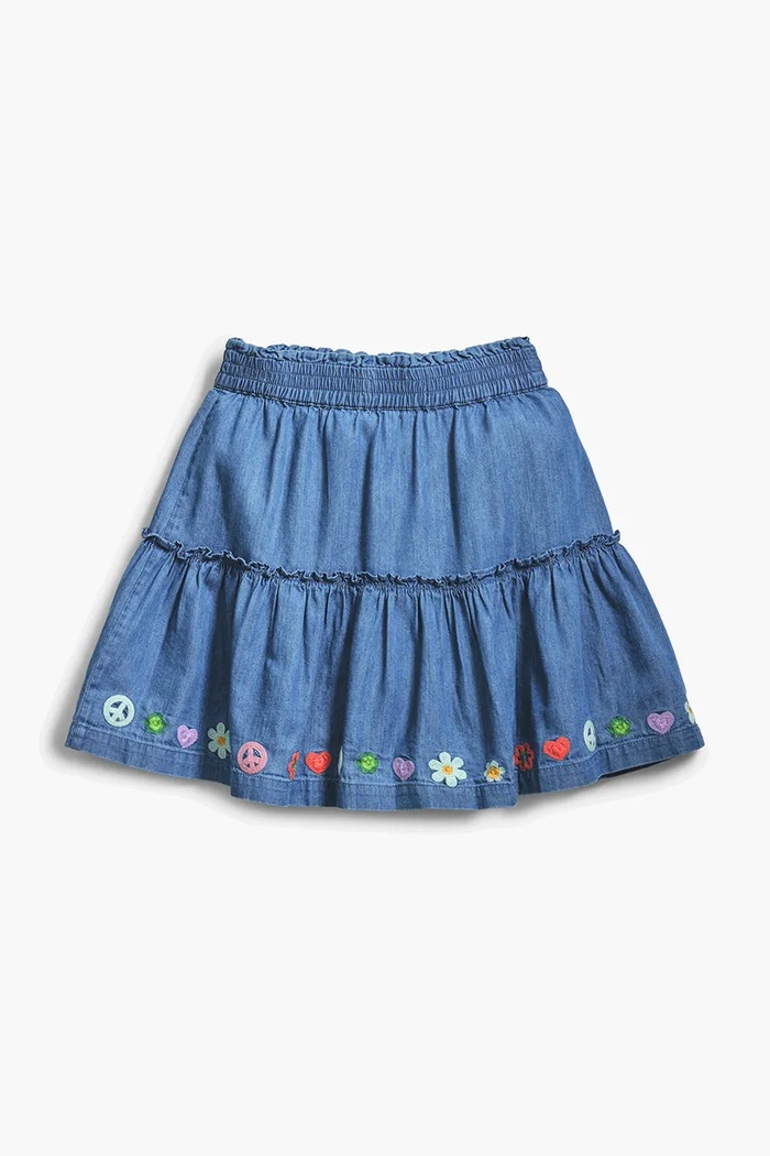 Djevojčice Dječja suknja Desigual 25SGFW02 plava