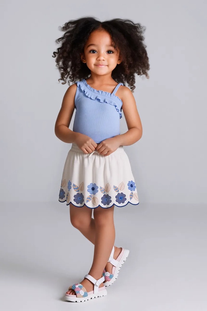 Mayoral imprimeu alb 3903.6G.Mini.PPYA