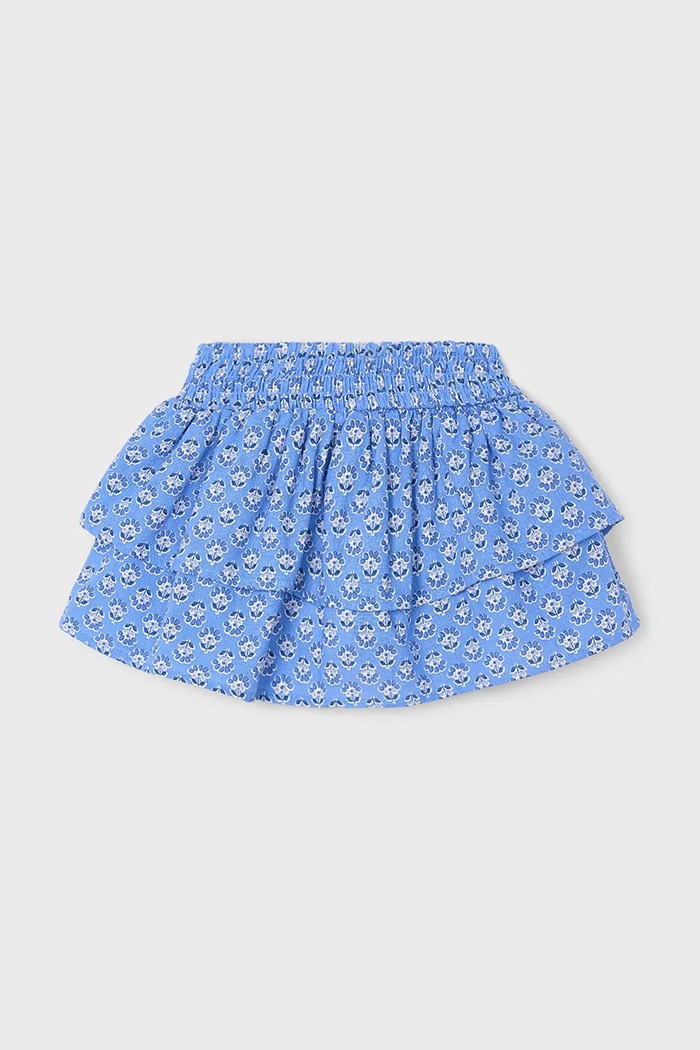 Mayoral fusta din bumbac pentru copii 3904.6K.Mini.PPYA albastru SS25