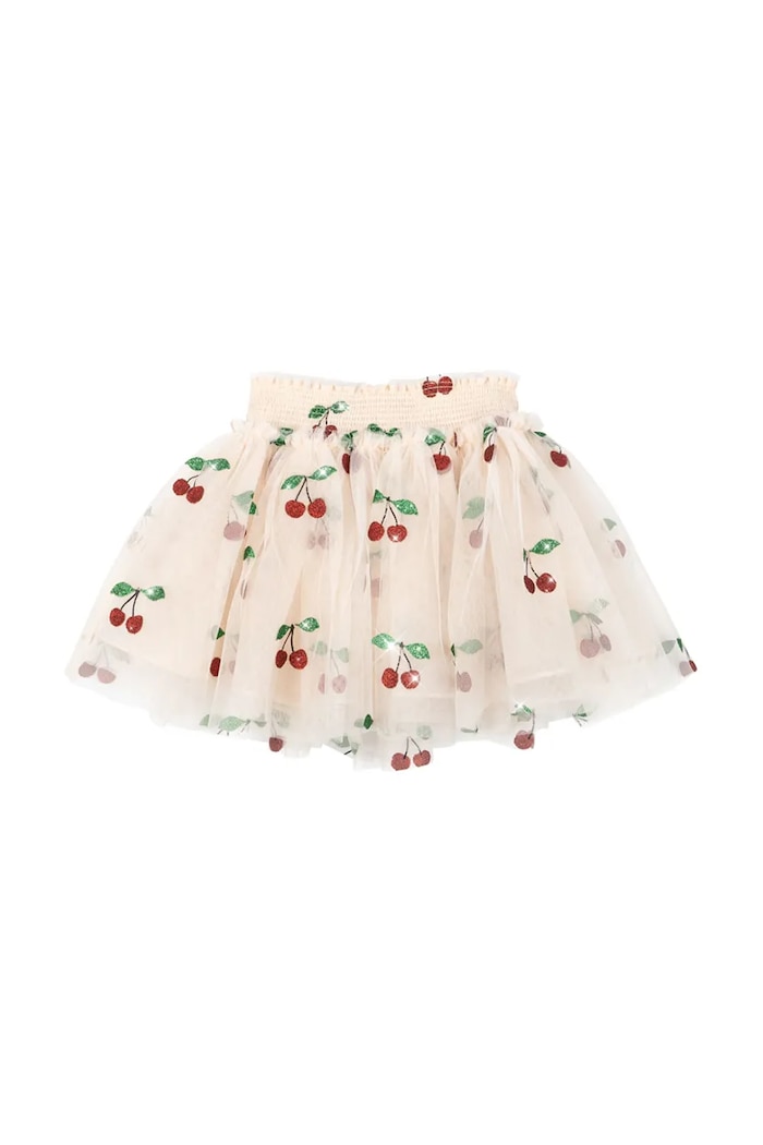 Dziewczynka Konges Sløjd spódnica TULLIE SMOCK SKIRT KS103186 beżowy