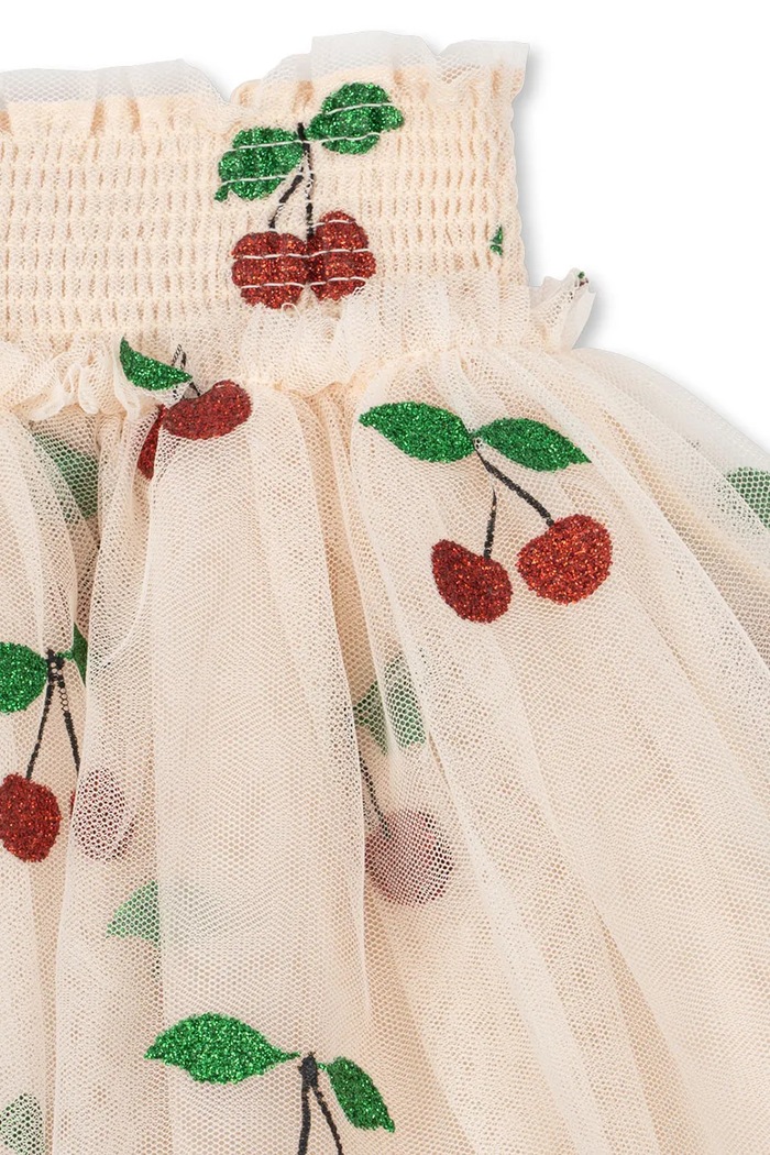 Konges Sløjd spódnica TULLIE SMOCK SKIRT beżowy KS103186