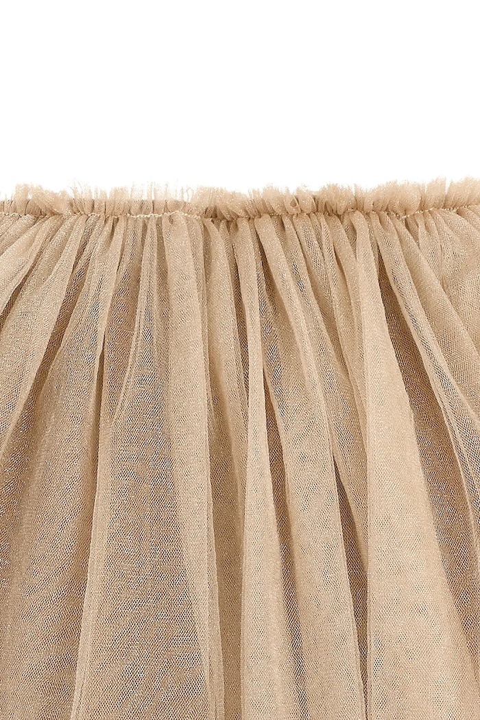 Dziewczynka Donsje spódnica dziecięca Pien Skirt 4035400 beżowy