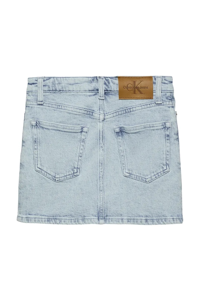 Момиче Детска дънкова пола Calvin Klein Jeans IG0IG02893.PPYA син