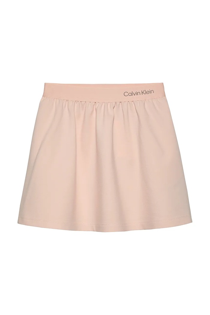 Dječja suknja Calvin Klein Jeans pletivo roza IG0IG02895.PPYA