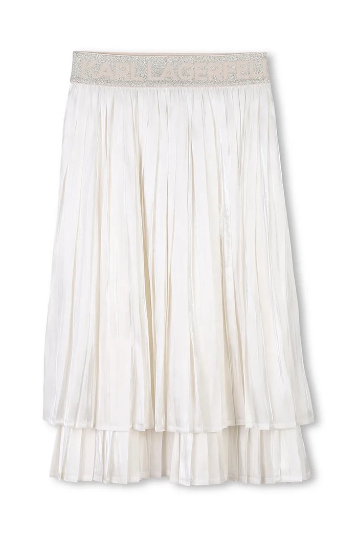 Παιδική φούστα Karl Lagerfeld Z30478.86.108 μπεζ SS25