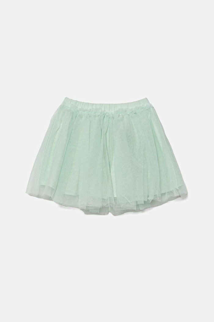 Dječja suknja United Colors of Benetton bez uzorka zelena 4XTGG0011.P.Seasonal