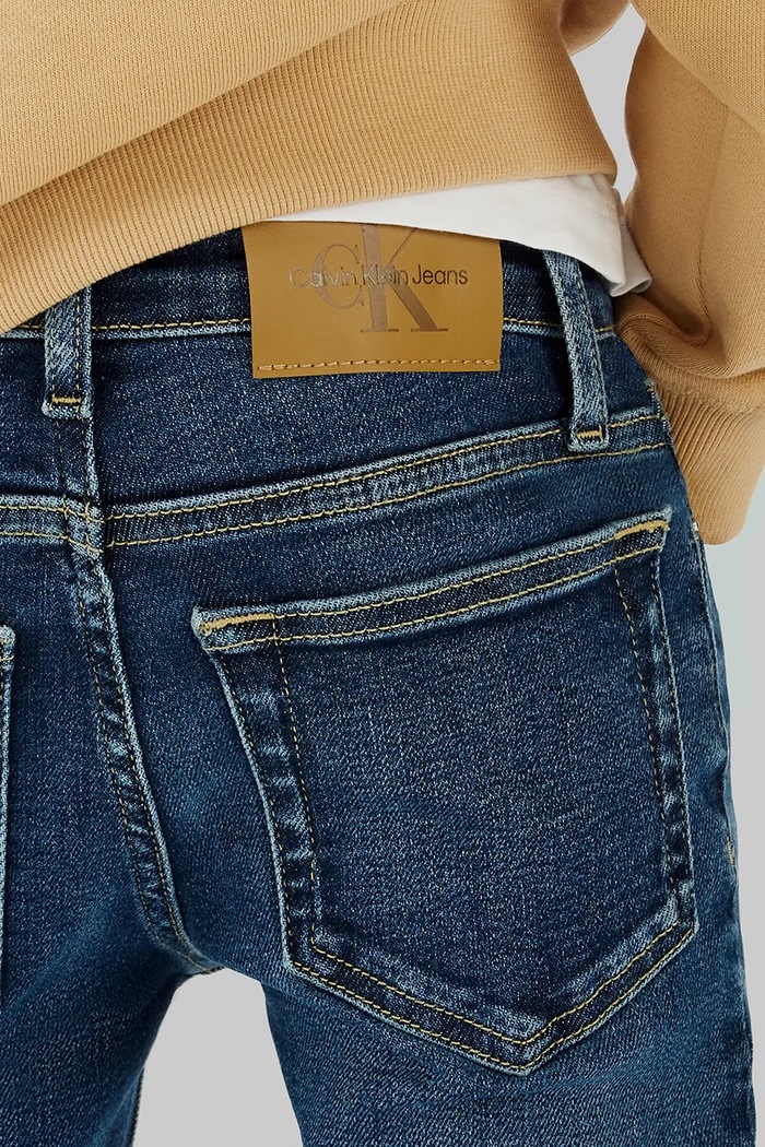 Detské rifle Calvin Klein Jeans SLIM IB0IB02303.128.176.PPYA