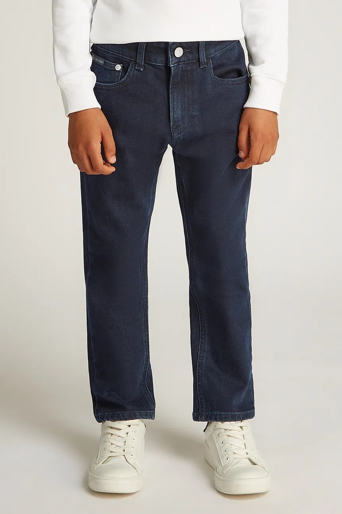 Calvin Klein Jeans Dječje traperice Calvin Klein Jeans DAD CF crna IB0IB02305.PPYA