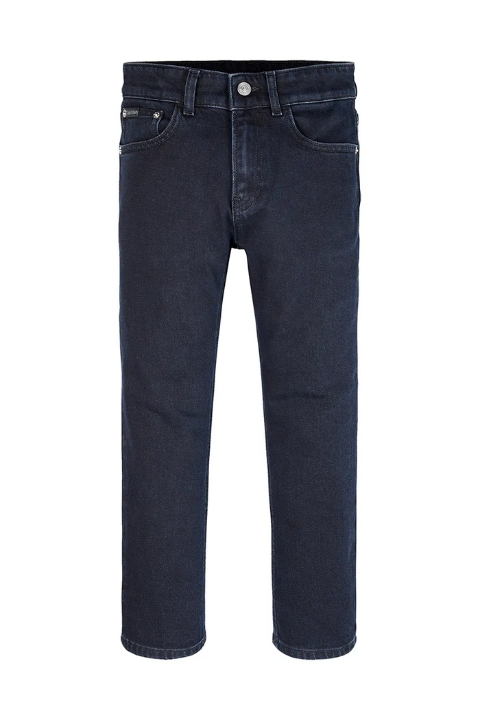 Calvin Klein Jeans Dječje traperice Calvin Klein Jeans DAD CF IB0IB02305.PPYA crna SS25