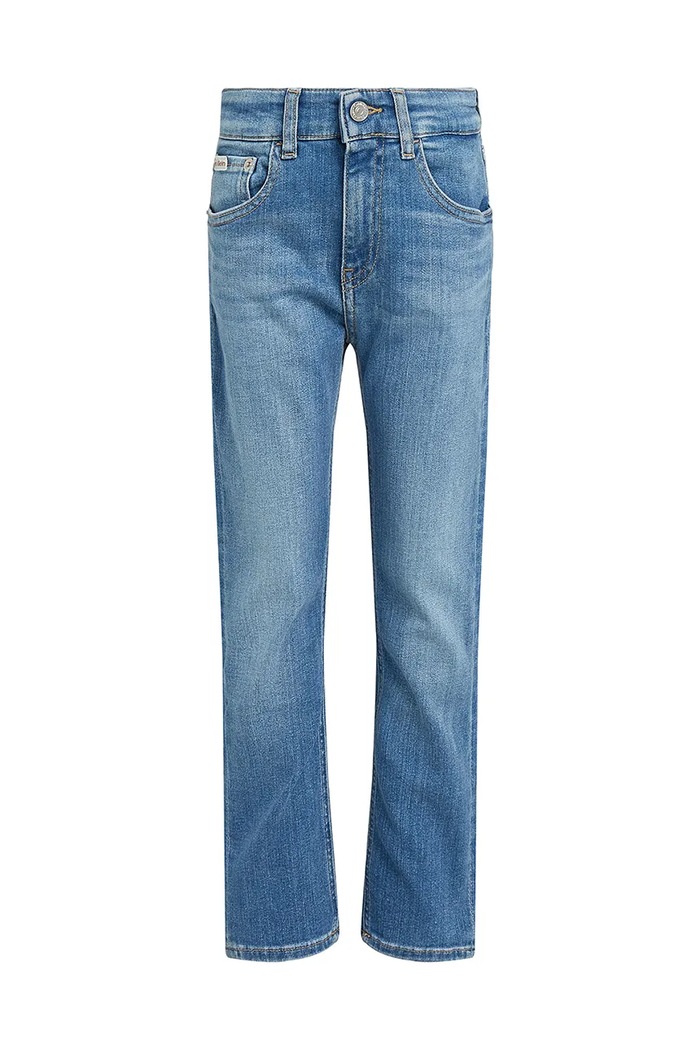 Dječje traperice Calvin Klein Jeans DAD traperice plava IB0IB02306.PPYA