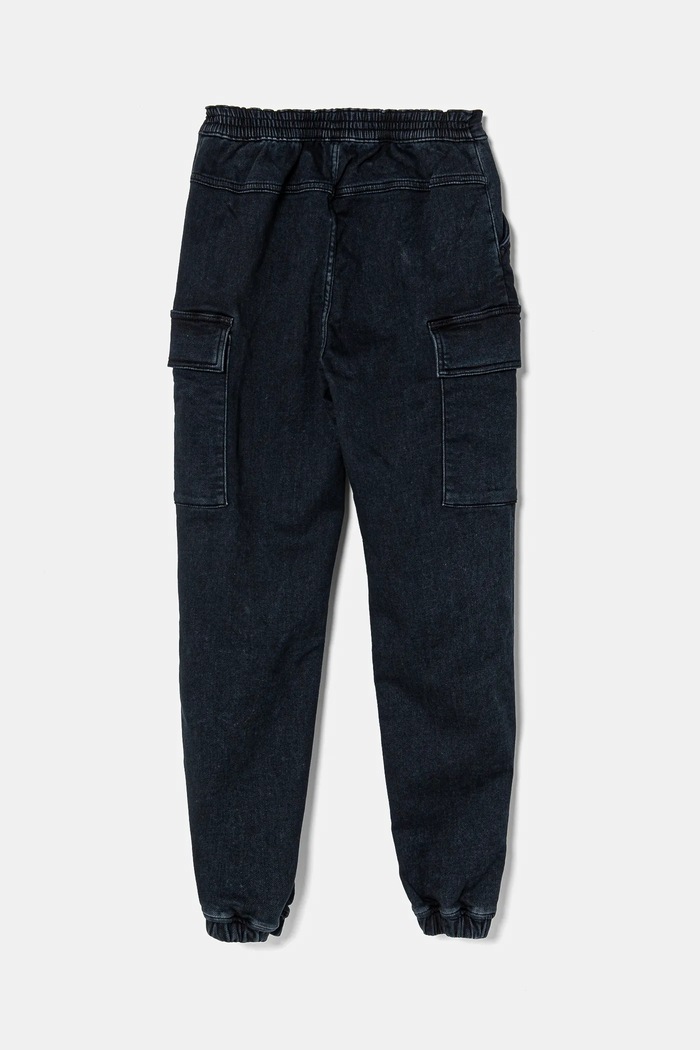 Παιδικά τζιν Calvin Klein Jeans DENIM JOGGER IB0IB02408.PPYA σκούρο μπλε SS25