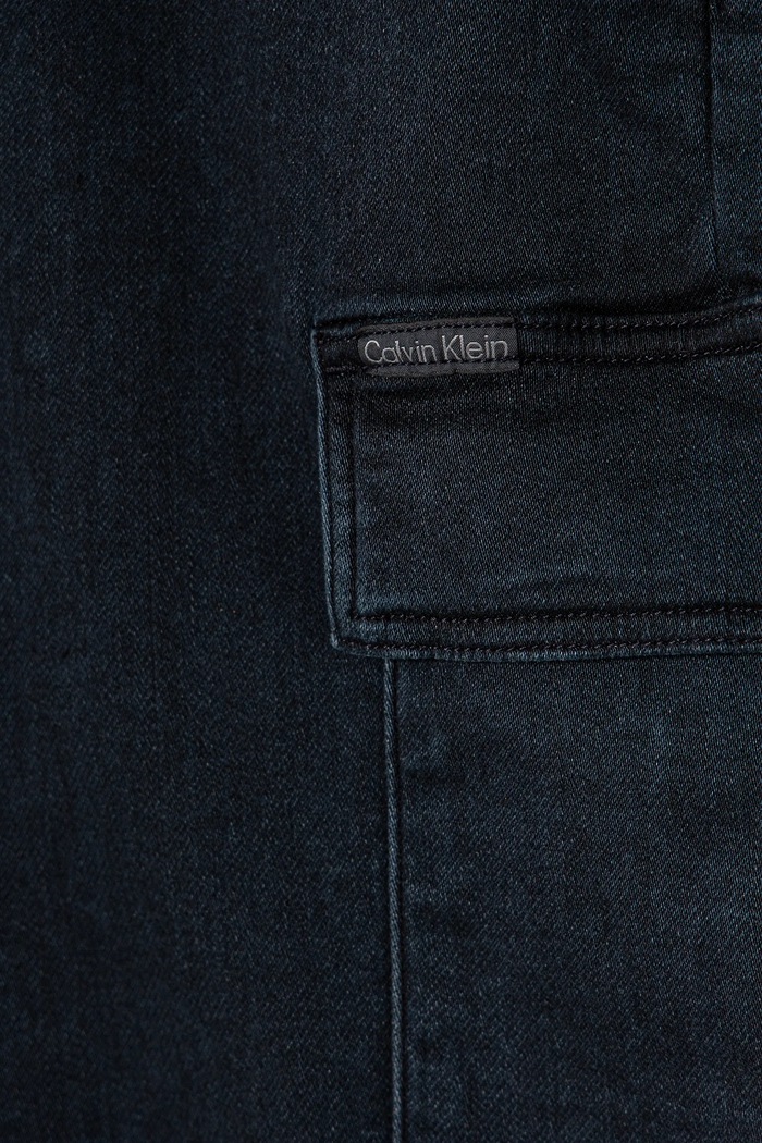 Αγορίστικα Παιδικά τζιν Calvin Klein Jeans DENIM JOGGER IB0IB02408.PPYA σκούρο μπλε