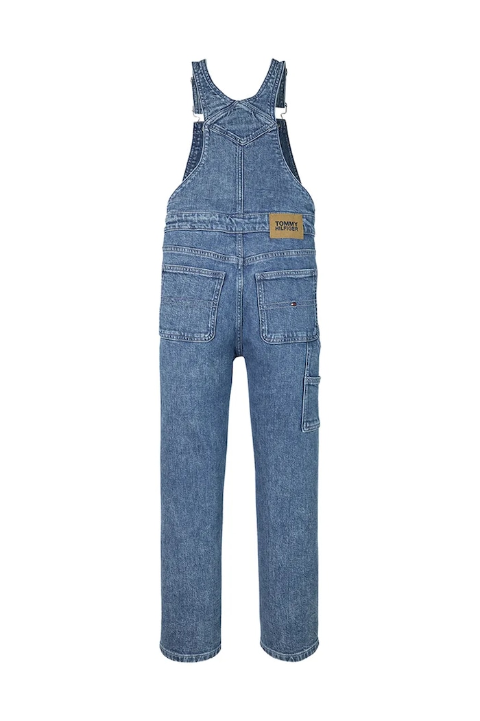 Chlapec Detské nohavice na traky Tommy Hilfiger U CARPENTER KS0KS00615.128.176.PPYA modrá