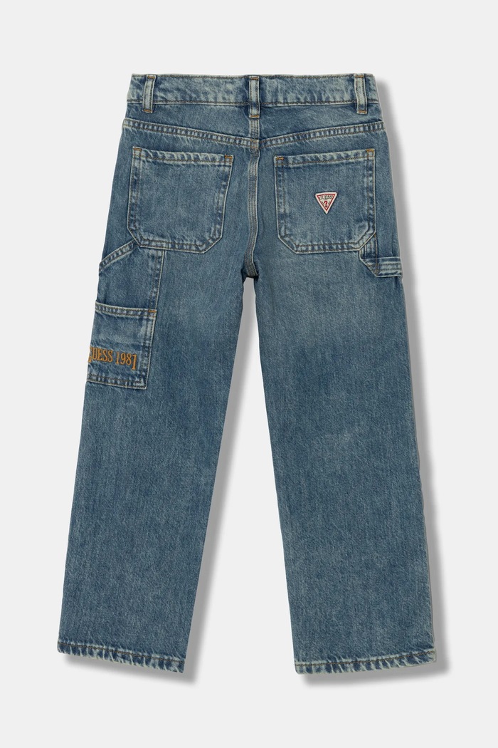Dječje traperice Guess L5RA00.D45E0.PPYA plava SS25