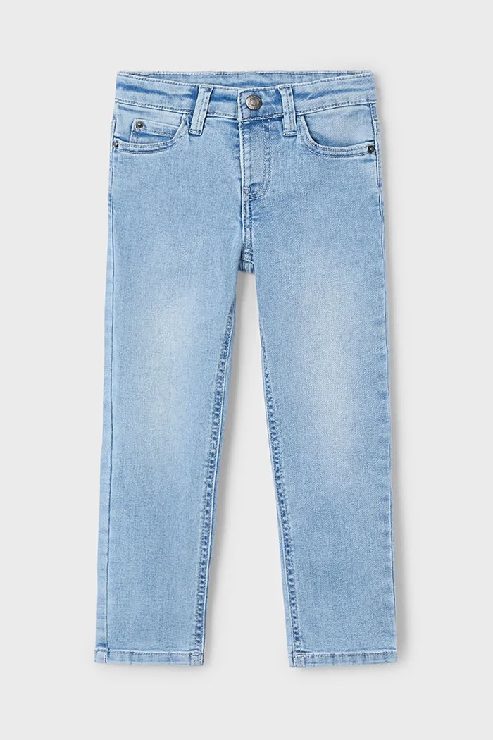 Dětské rifle Mayoral slim fit basic džíny modrá 515.5B.Mini.PPYA