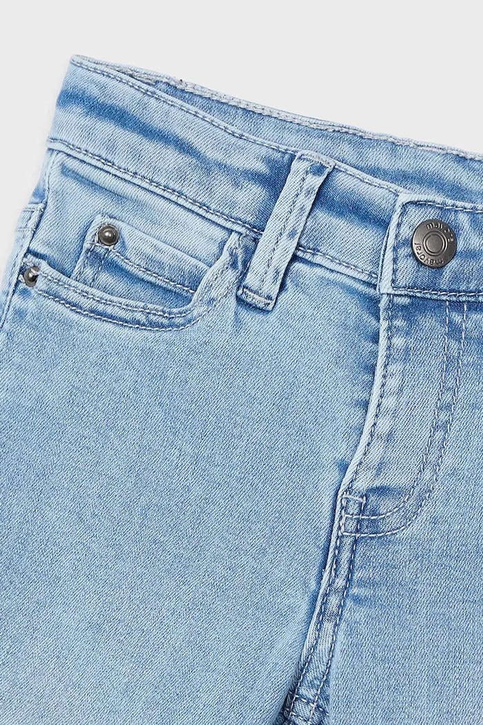 CHLAPEC Dětské rifle Mayoral slim fit basic 515.5B.Mini.PPYA modrá