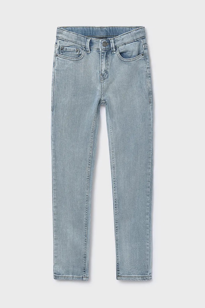 Mayoral Jeans copii regular fit albastru 543.7C.Junior.PPYA