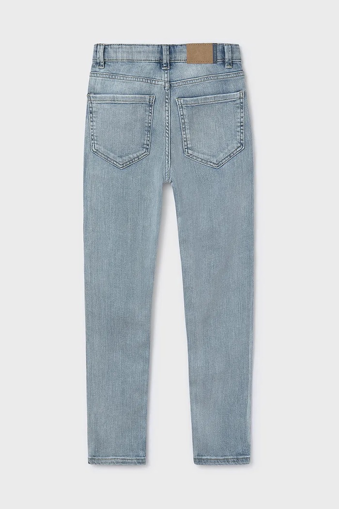 Mayoral Jeans copii regular fit 543.7C.Junior.PPYA albastru SS25