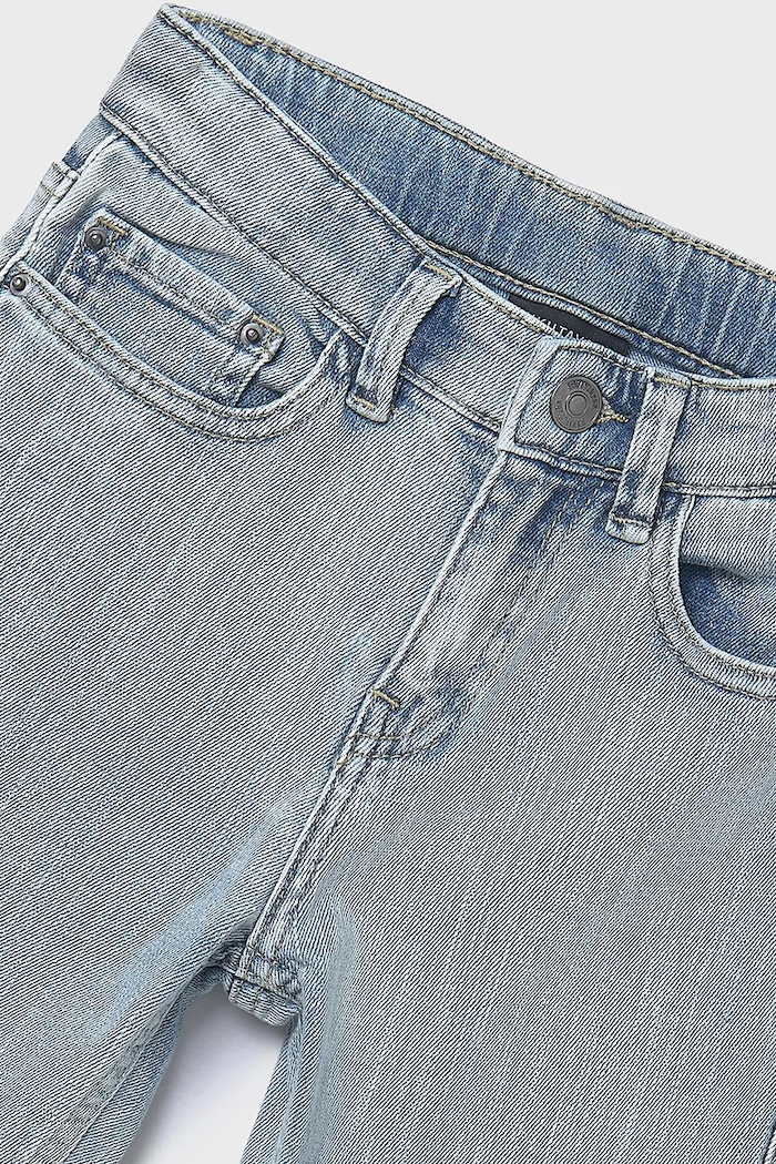 Băieți Mayoral Jeans copii regular fit 543.7C.Junior.PPYA albastru