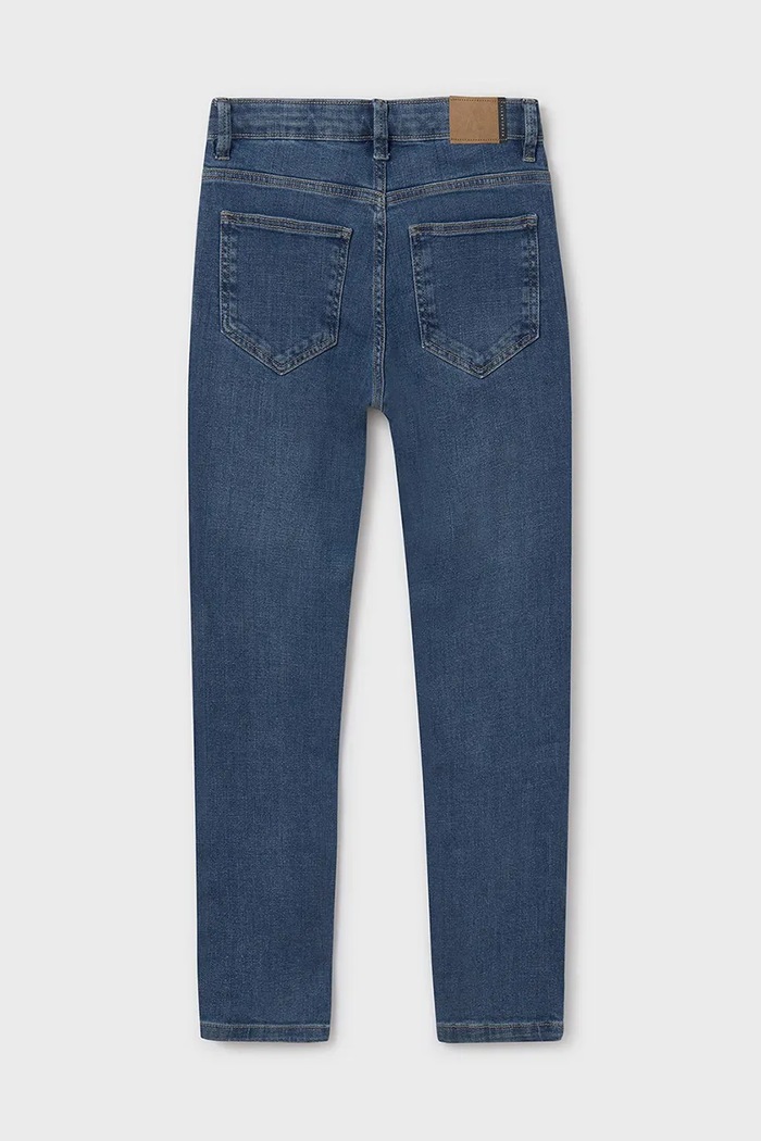 Băieți Mayoral jeans copii regular fit 543.7C.Junior.PPYA albastru