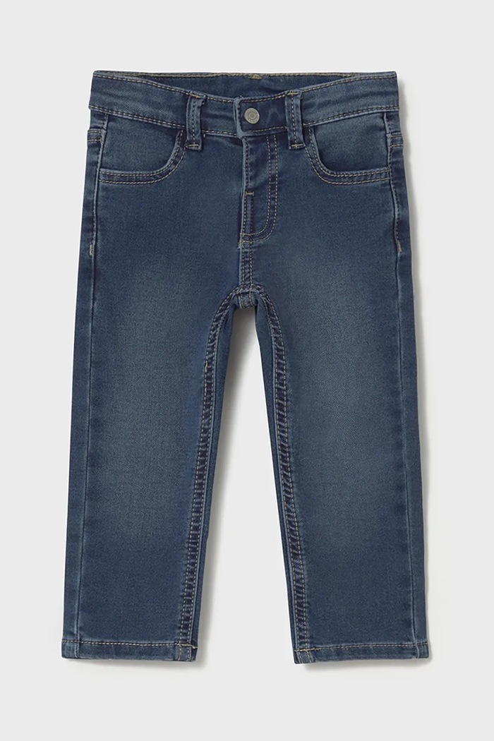 Mayoral Jeans bebelusi soft denim bleumarin 1582.3E.Baby.PPYA