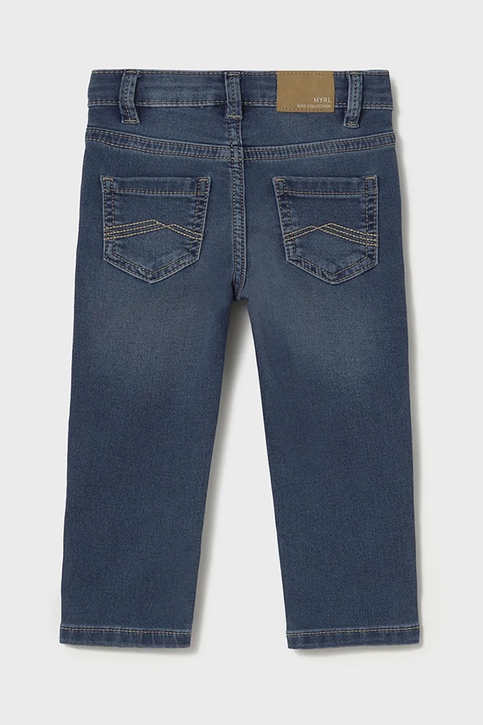Mayoral Jeans bebelusi soft denim 1582.3E.Baby.PPYA bleumarin SS25