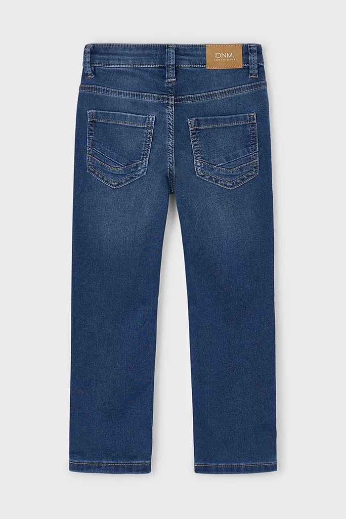 Mayoral jeans copii soft denim 3567.5E.Mini.PPYA bleumarin SS25