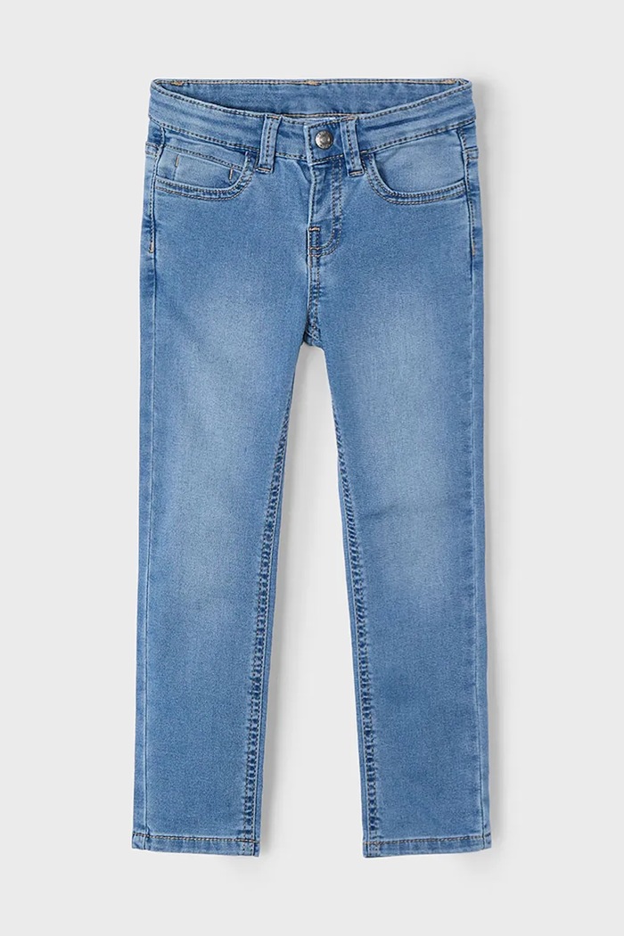 Dětské rifle Mayoral soft denim 3567.5E.Mini.PPYA modrá SS25