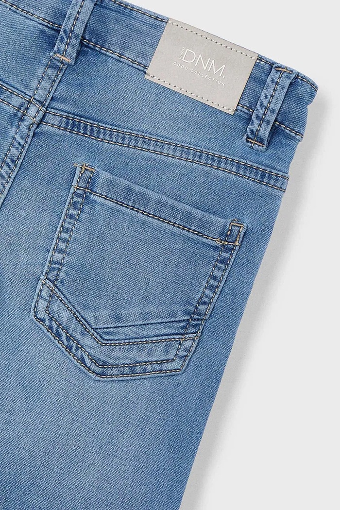 Dětské rifle Mayoral soft denim modrá 3567.5E.Mini.PPYA
