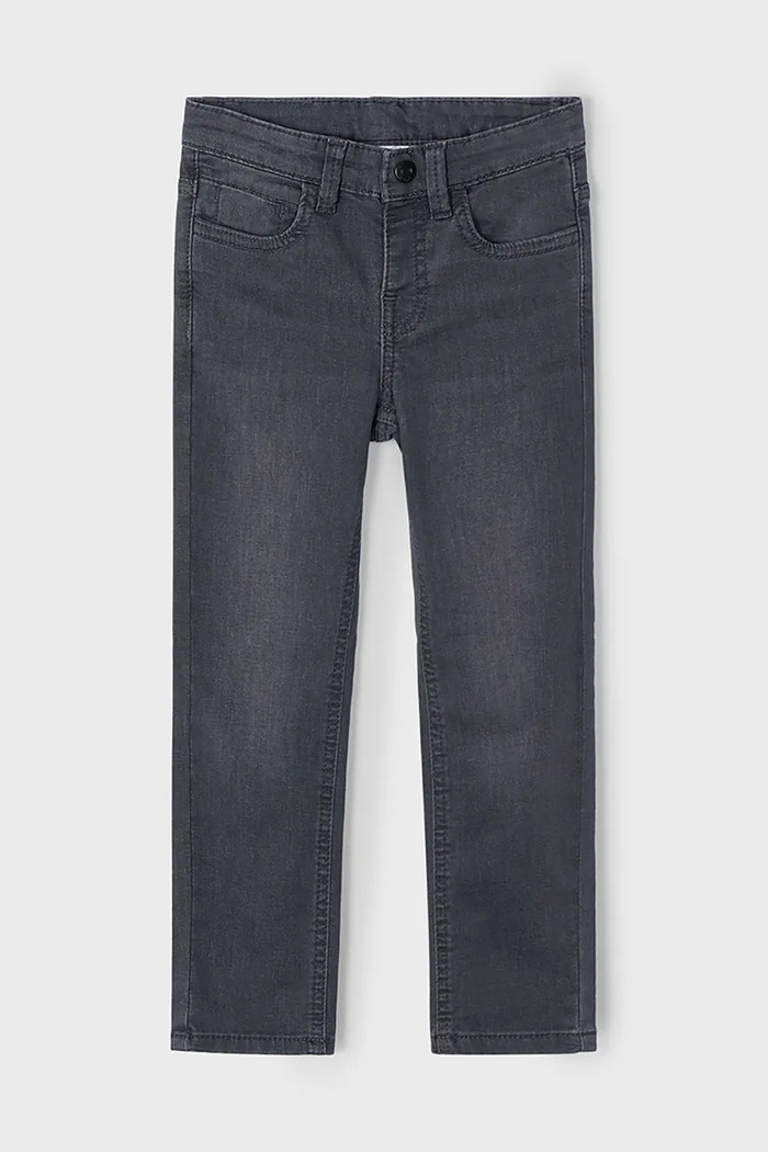 Mayoral jeans copii soft denim 3567.5E.Mini.PPYA negru SS25