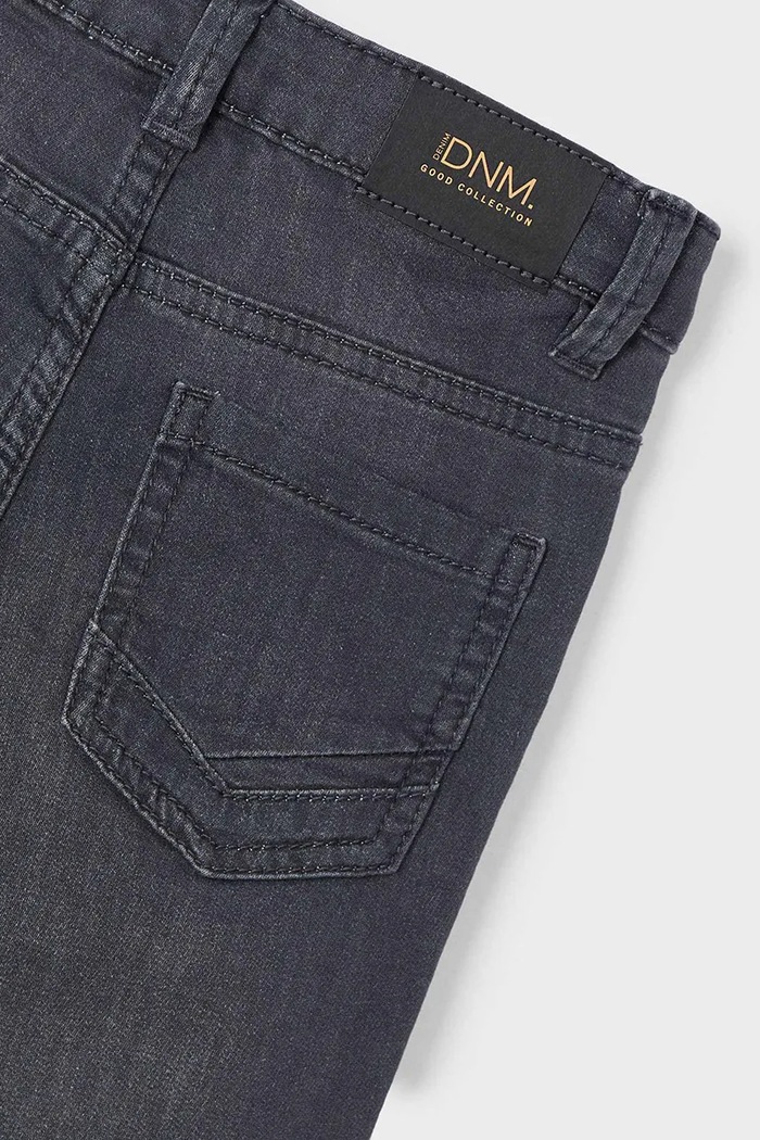 Mayoral jeans copii soft denim negru 3567.5E.Mini.PPYA