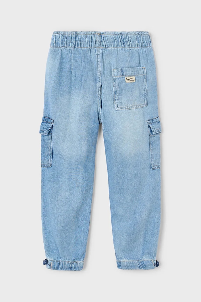 Mayoral jeans copii cargo 3573.5H.Mini.PPYA albastru SS25