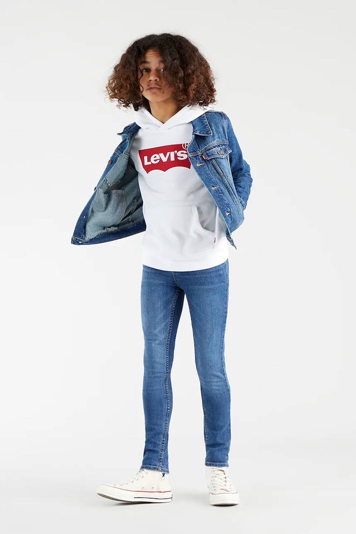Detské rifle Levi's SKINNY TAPER JEANS rifle modrá 9EC214