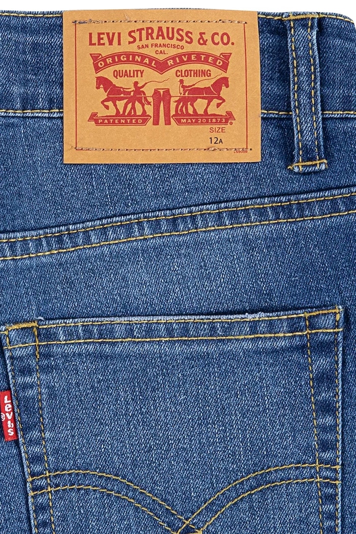 Detské rifle Levi's SKINNY TAPER JEANS modrá 9EC214