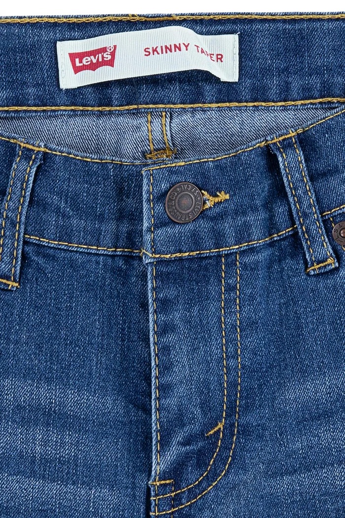 Detské rifle Levi's SKINNY TAPER JEANS 9EC214 modrá
