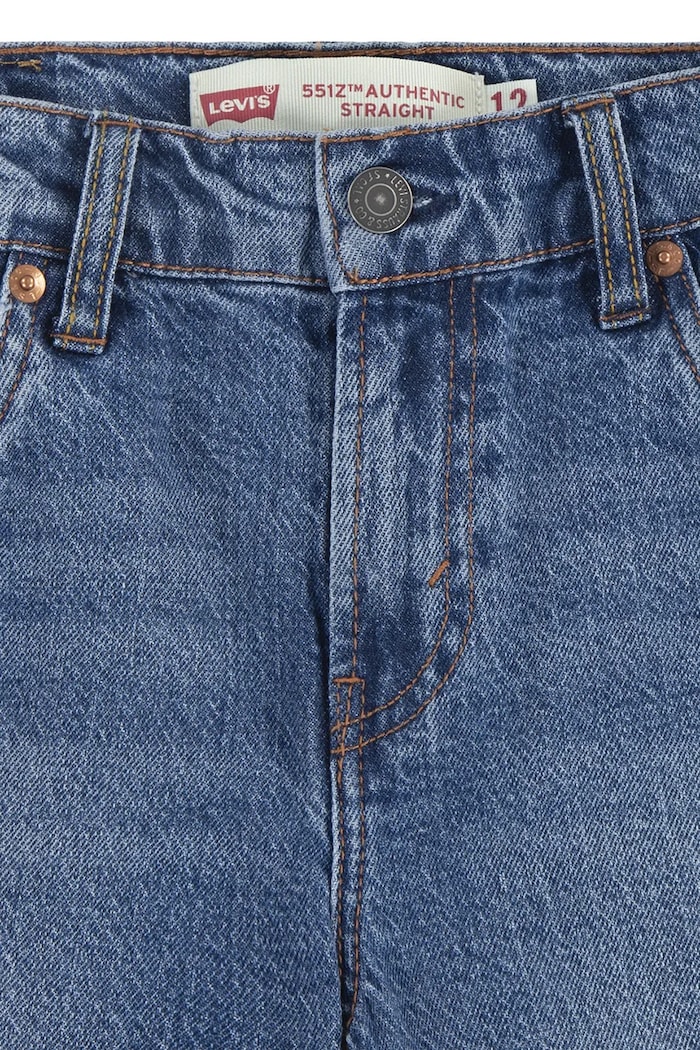 Levi's jeans copii 551Z AUTHENTIC STRAIGHT JE 8EL231 albastru