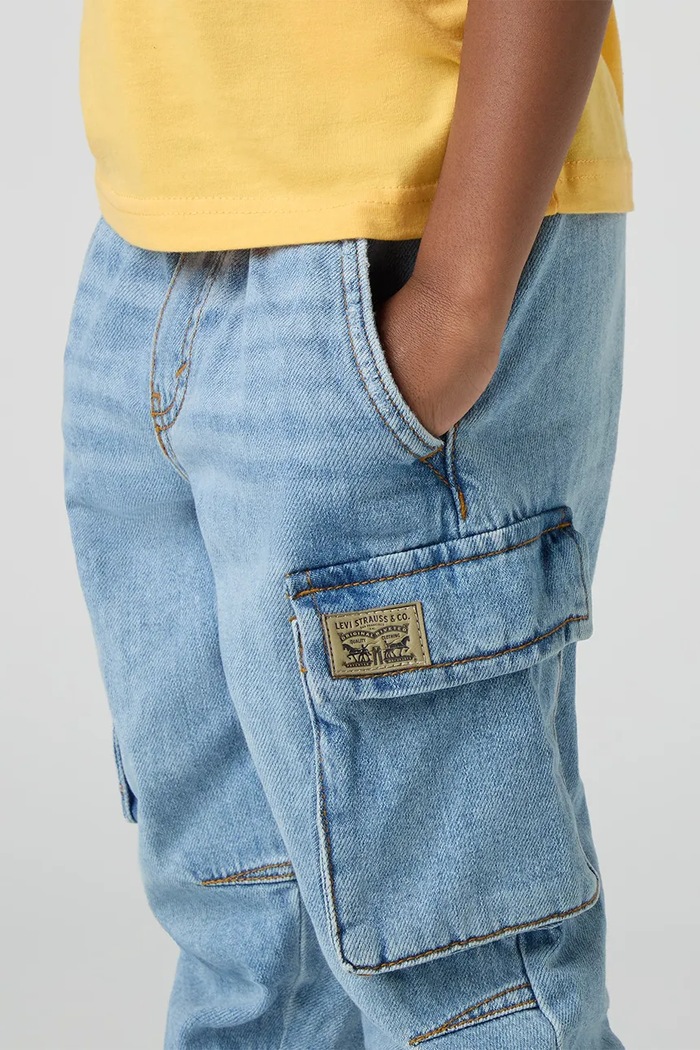 Levi's Jeans copii DENIM PARACHUTE CARGO PANTS 8EM376