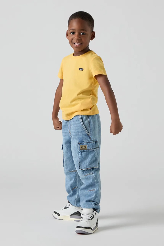 Levi's Jeans copii DENIM PARACHUTE CARGO PANTS 8EM376